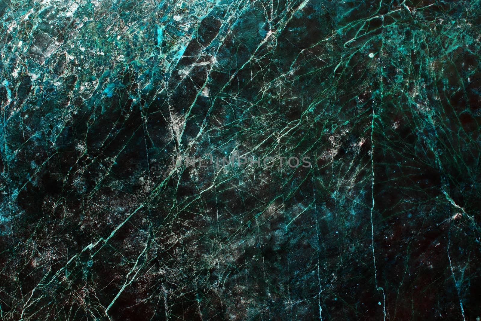 Dark green blue marble  texture background