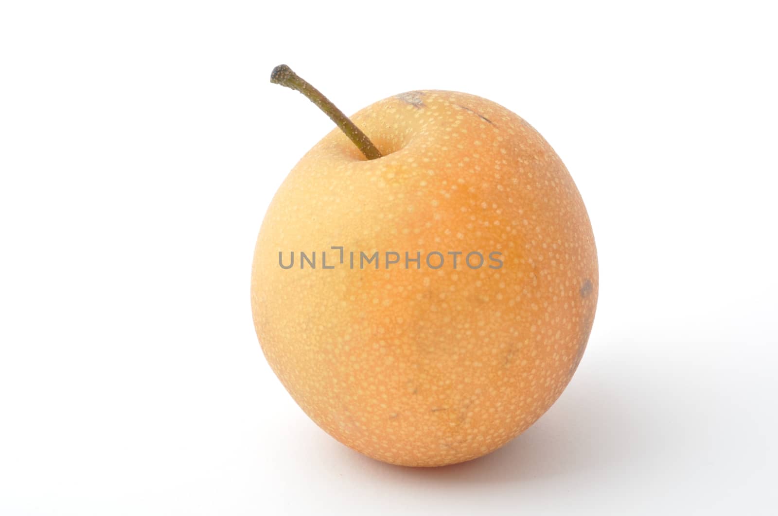 Fresh fruits on white background