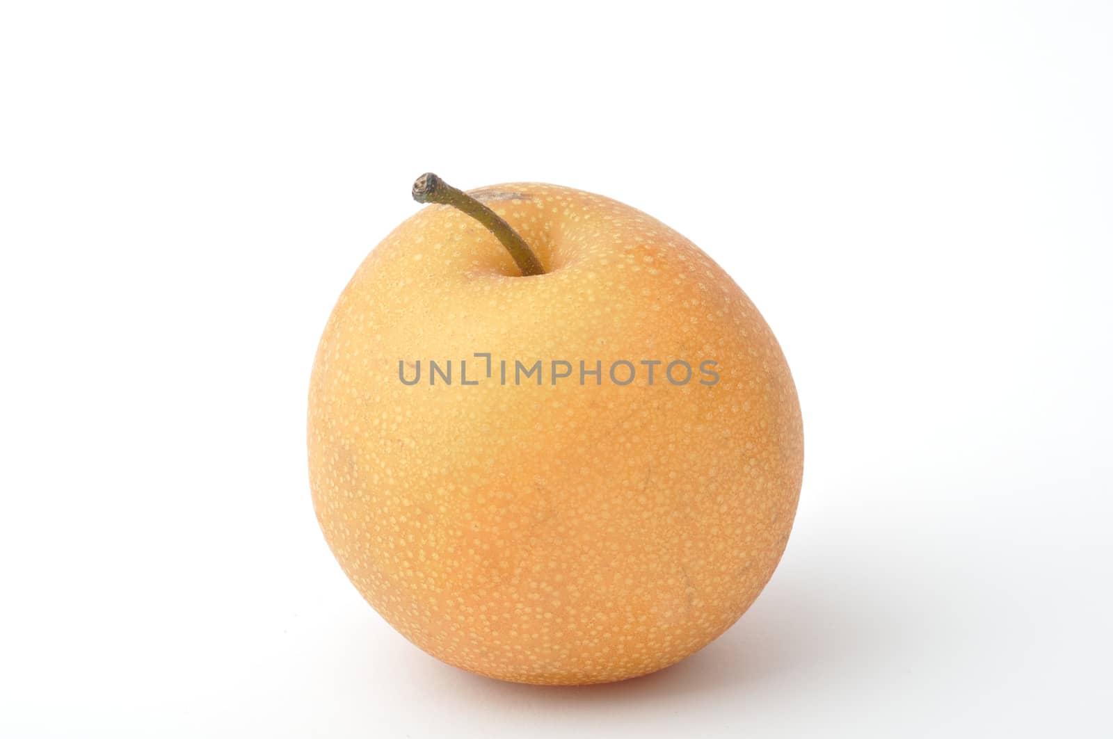 Fresh fruits on white background