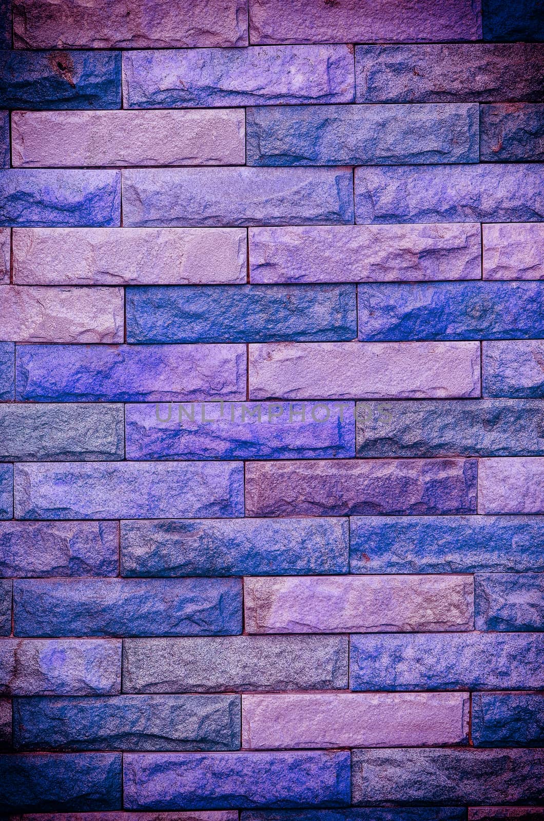 Dark Blue sand stone wall texture in vintage light