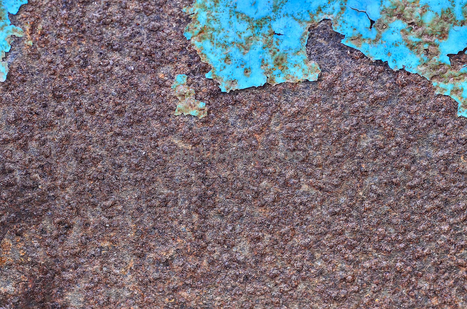 Rusty Texture of a Metal Spatula