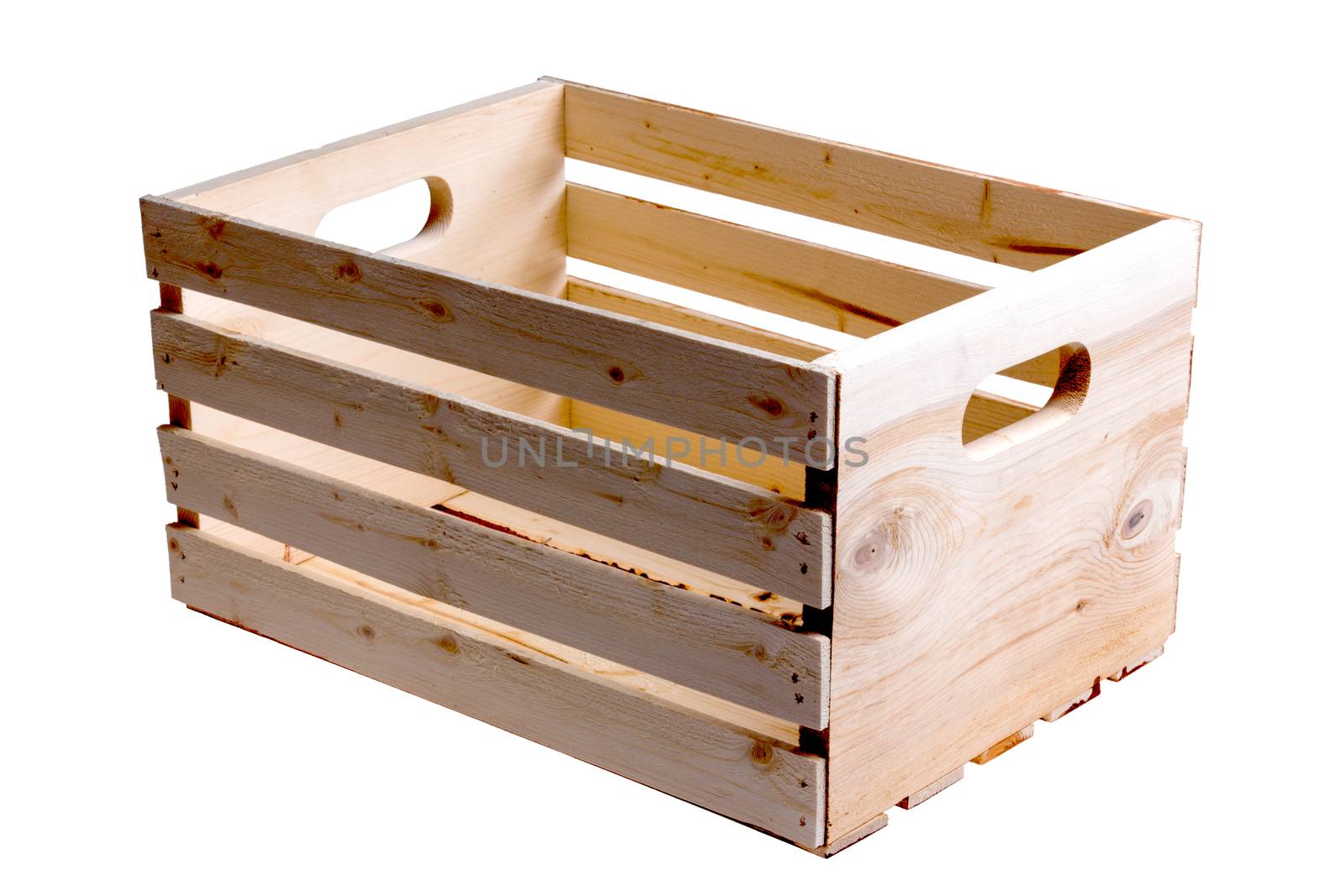 Single wooden fruit crate by coskun