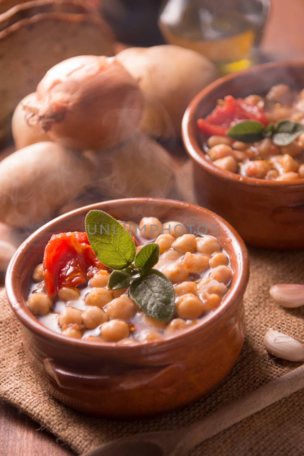 Chickpeas Soup by crampinini