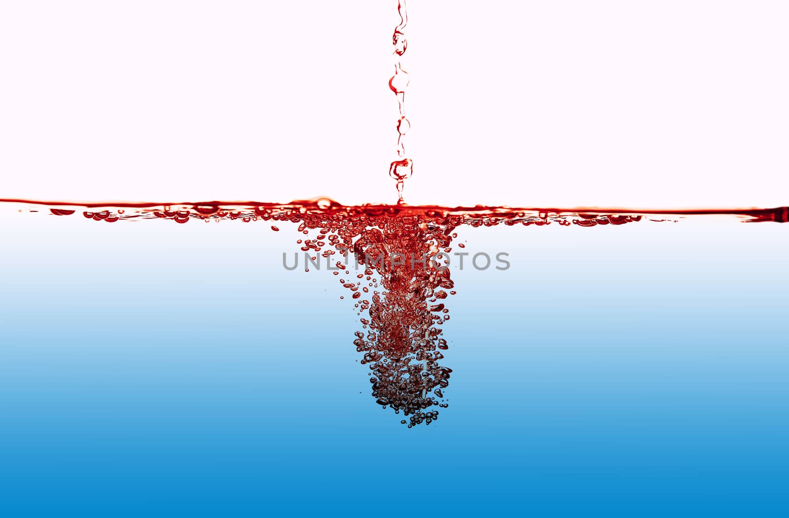 Splashing red water by gorov108