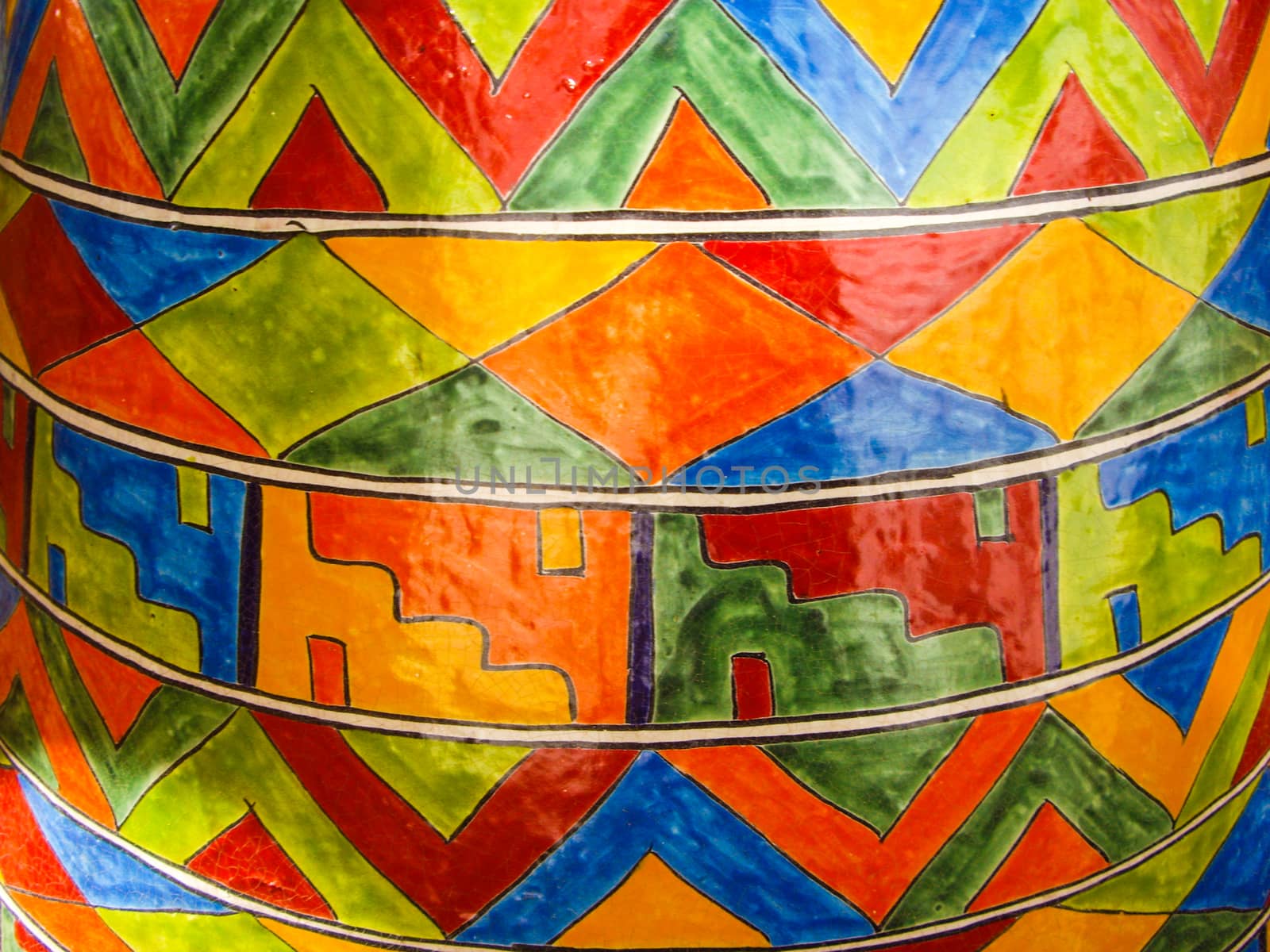 Southwest design on Mexican pottery by emattil