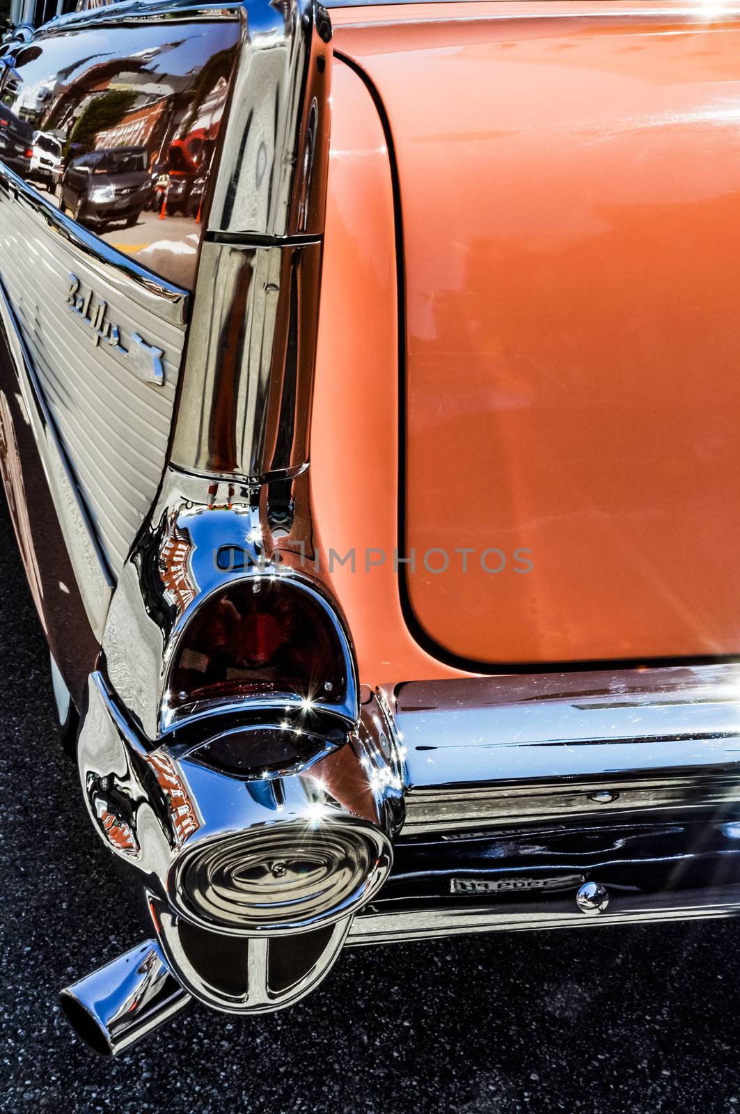 old american car by edella