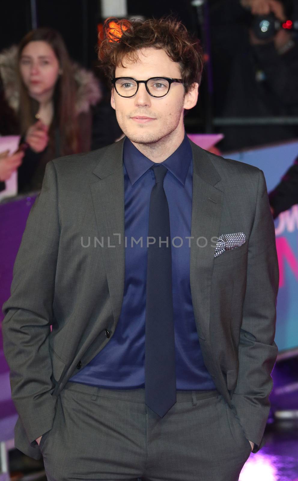 UK, London: Sam Claflin is pictured at How to be single European film premiere at Leicester Square, London on February 9, 2016.