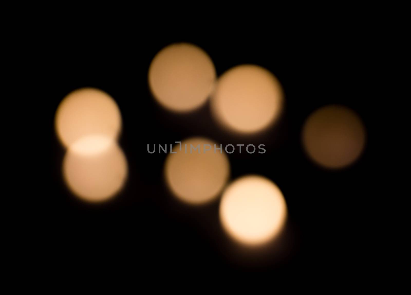 abstract bokeh of candle
