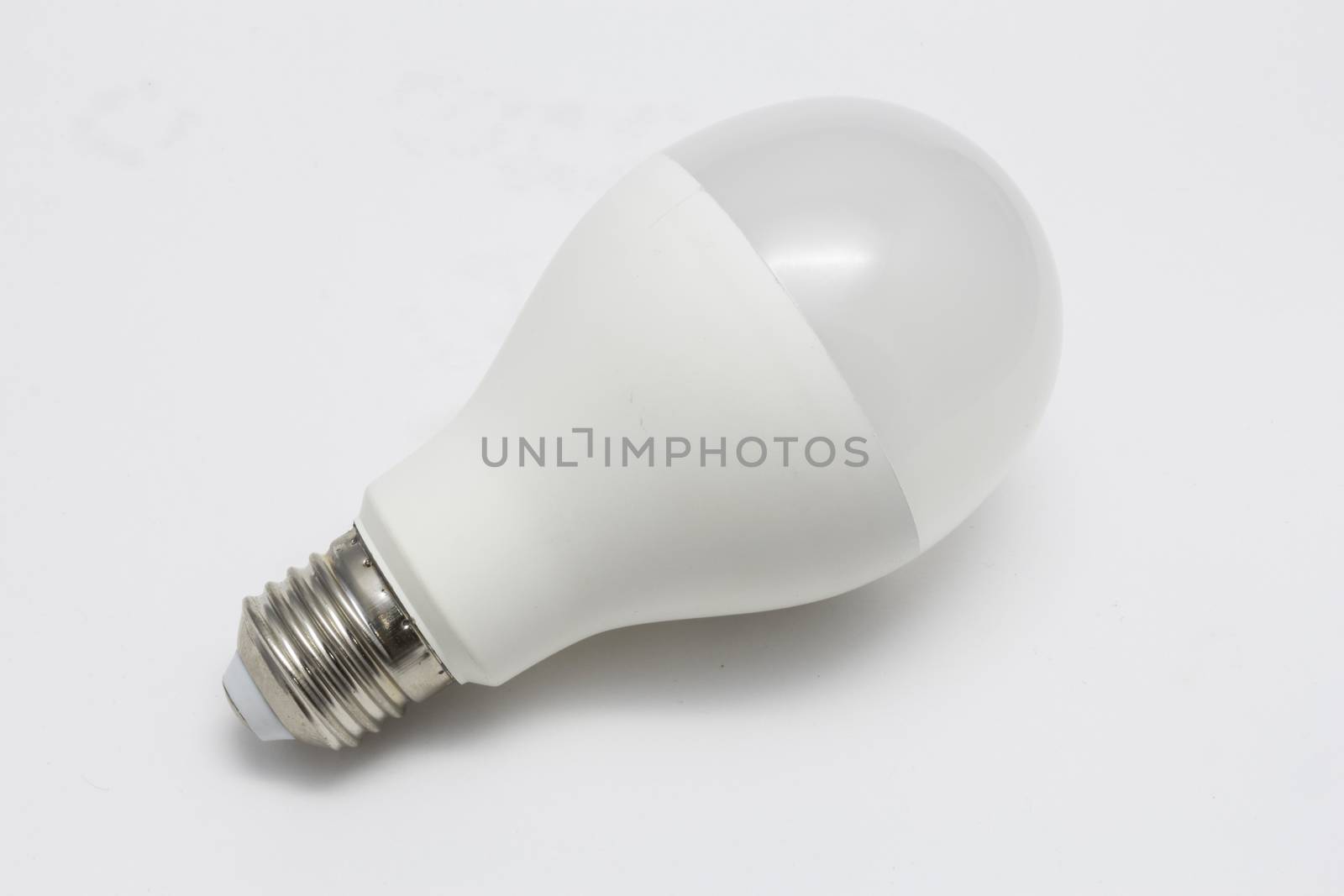 LED Light bulb isolated on white background