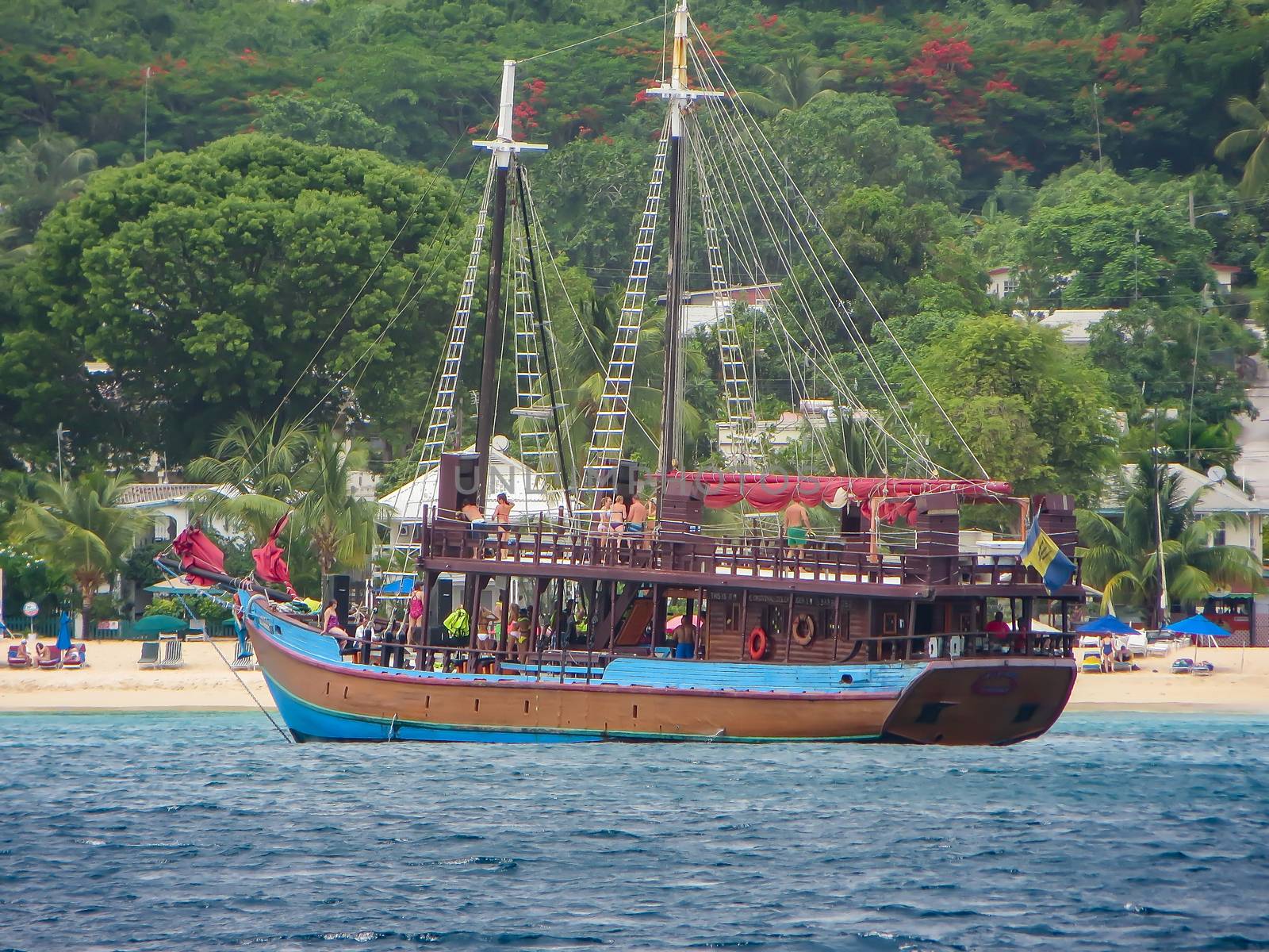 Party Ship in Barbados by teacherdad48@yahoo.com