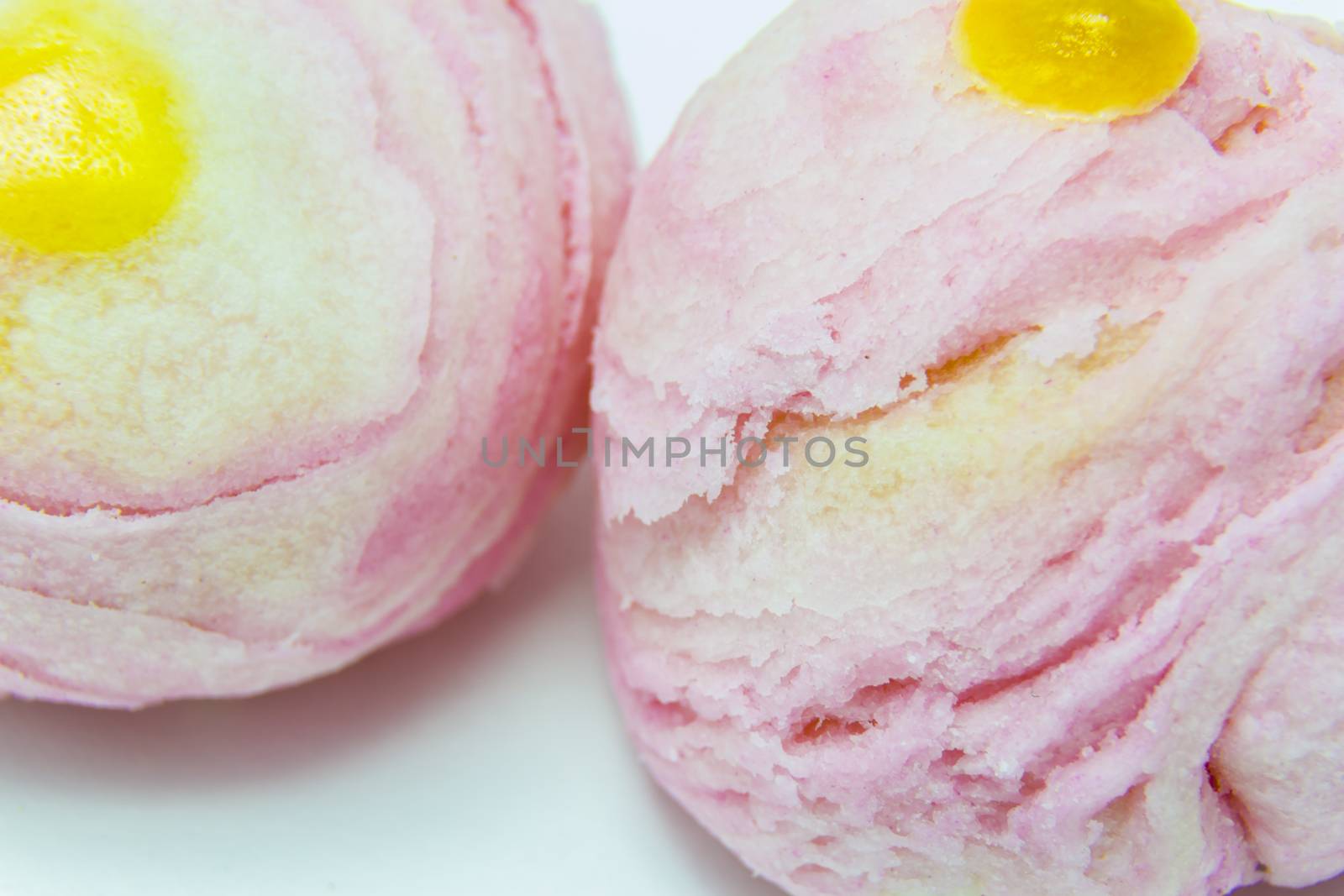 Sweet Pink Moon Cake,Chinese pastry  by chingraph