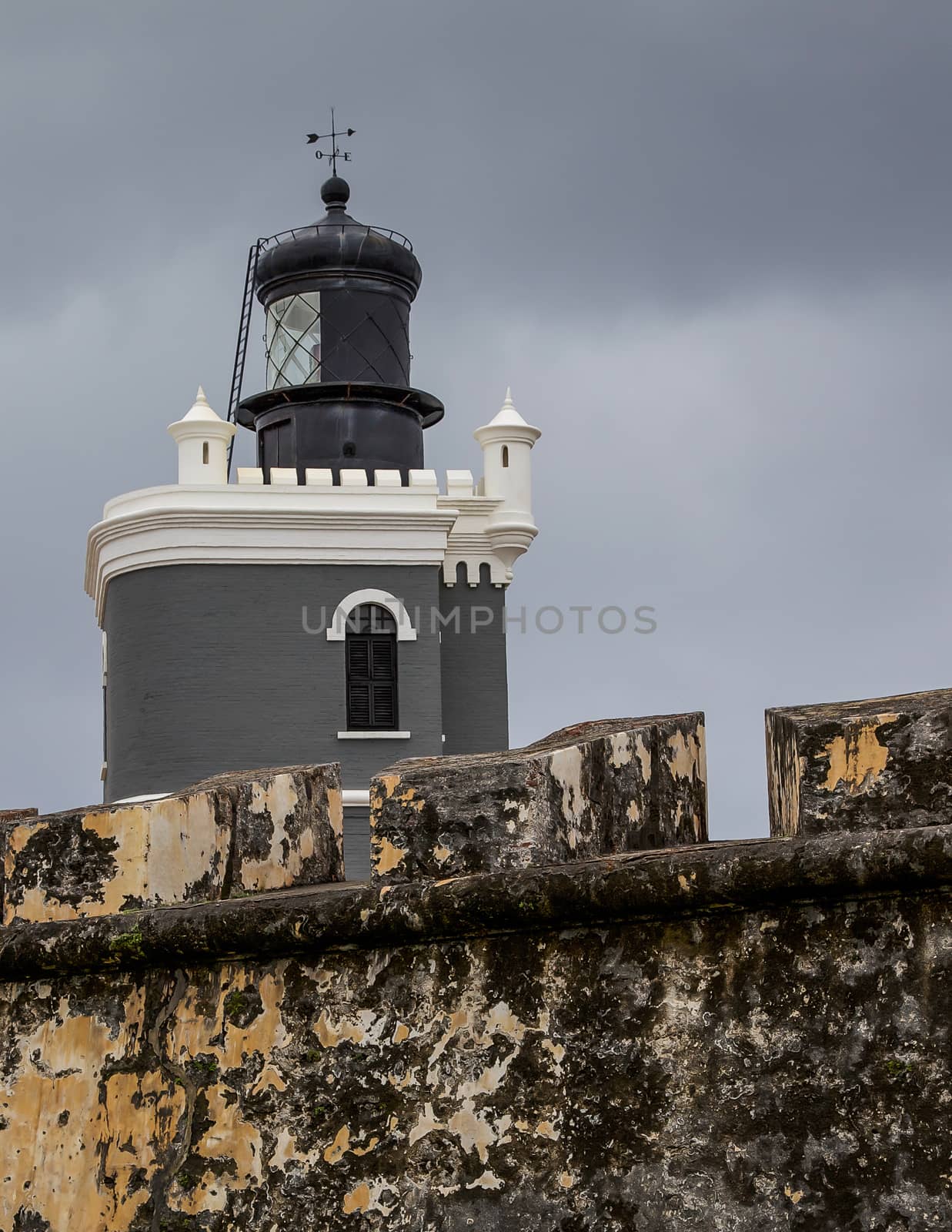 Lighthouse in old San Juan by teacherdad48@yahoo.com