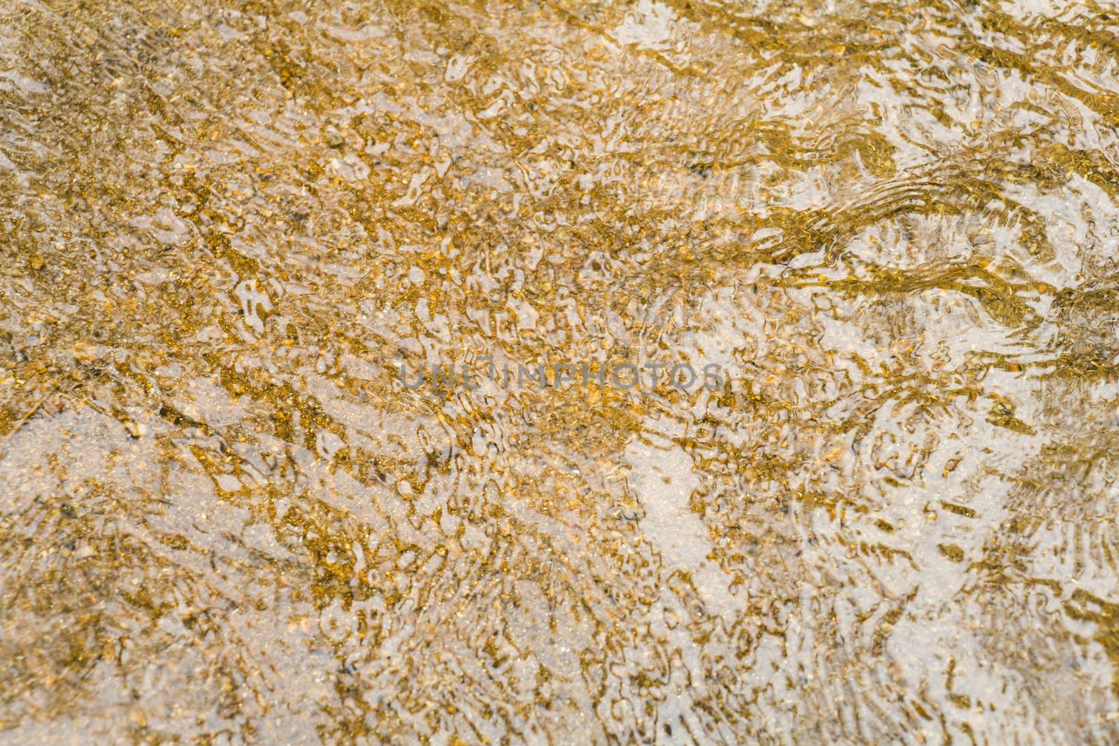 Abstract texture river creek stream, clear water texture