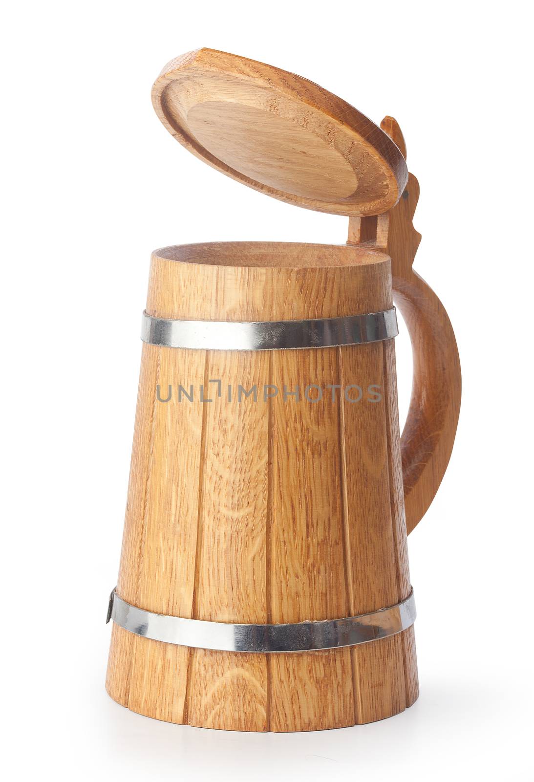 Wooden beer mug by Angorius