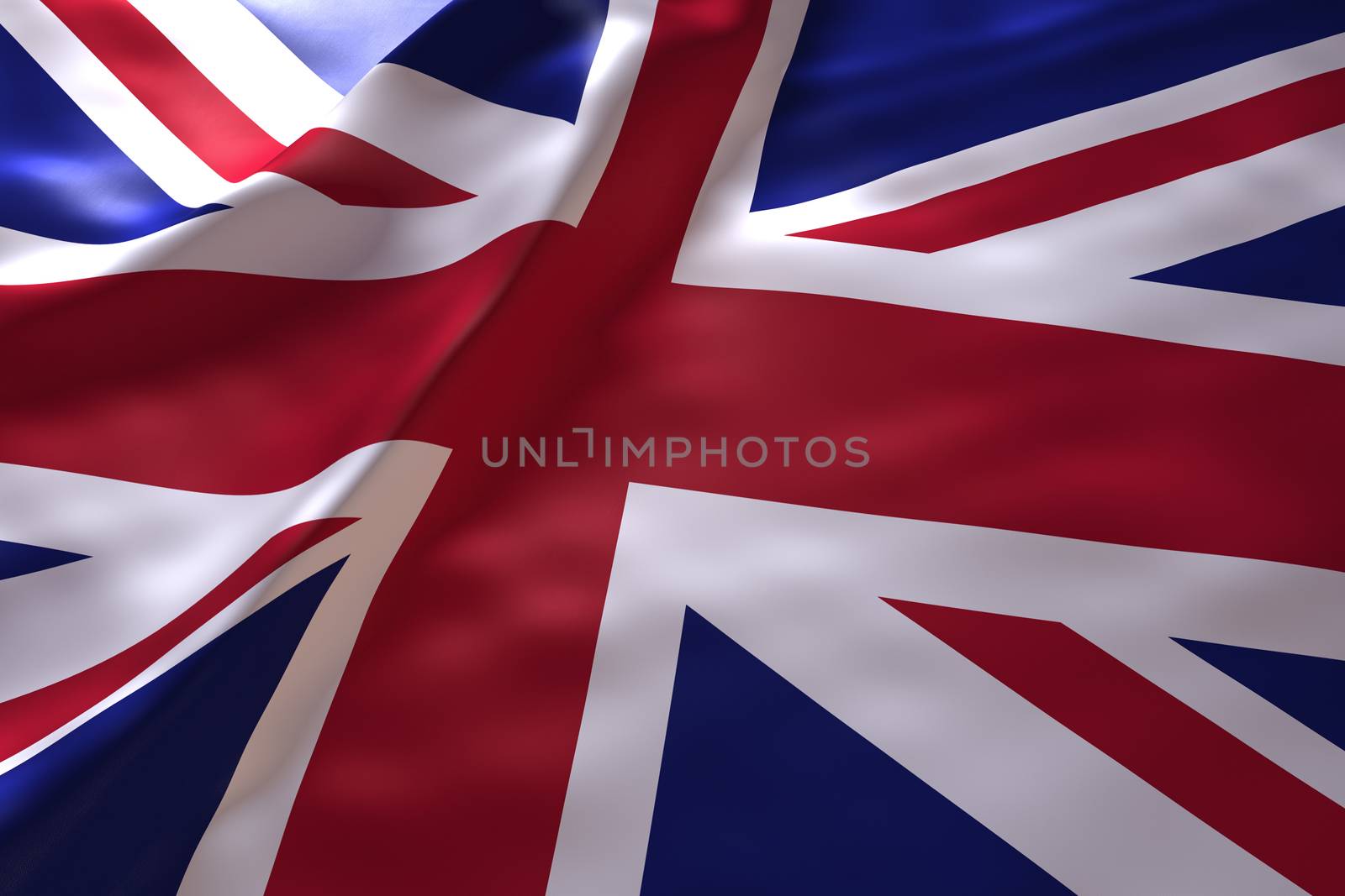 United Kingdom flag background by chingraph