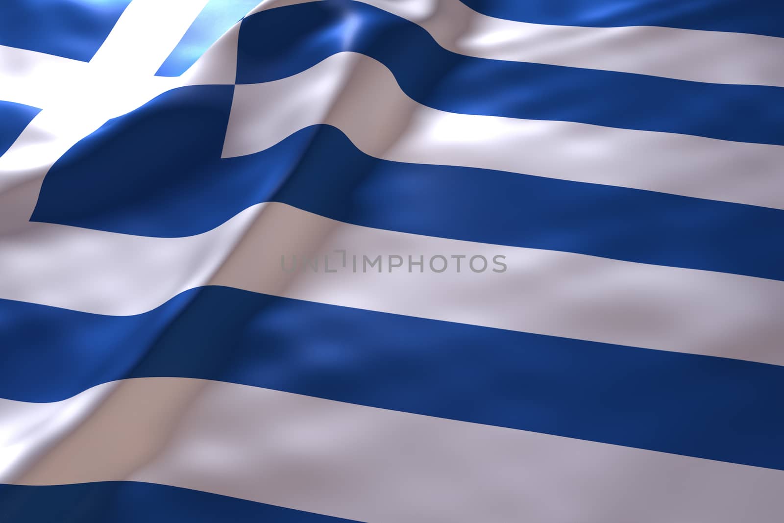 Greece flag background by chingraph