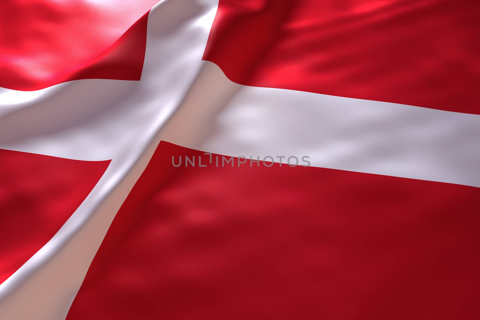 Denmark flag background by chingraph