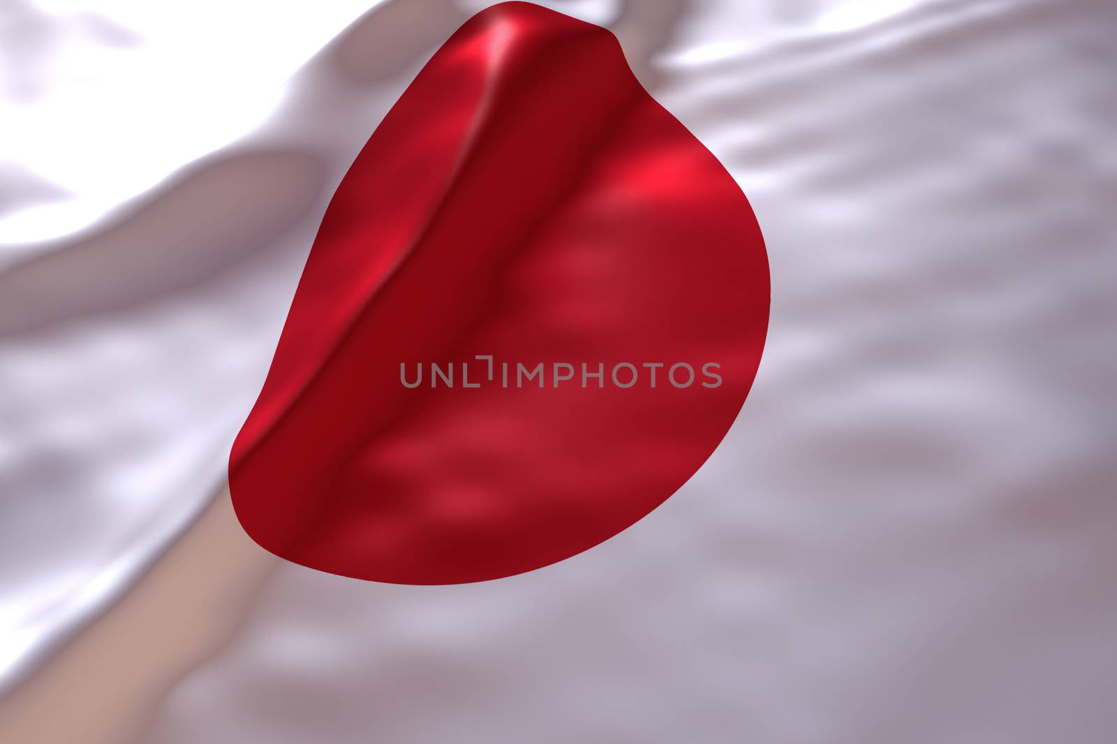 Japan flag background by chingraph