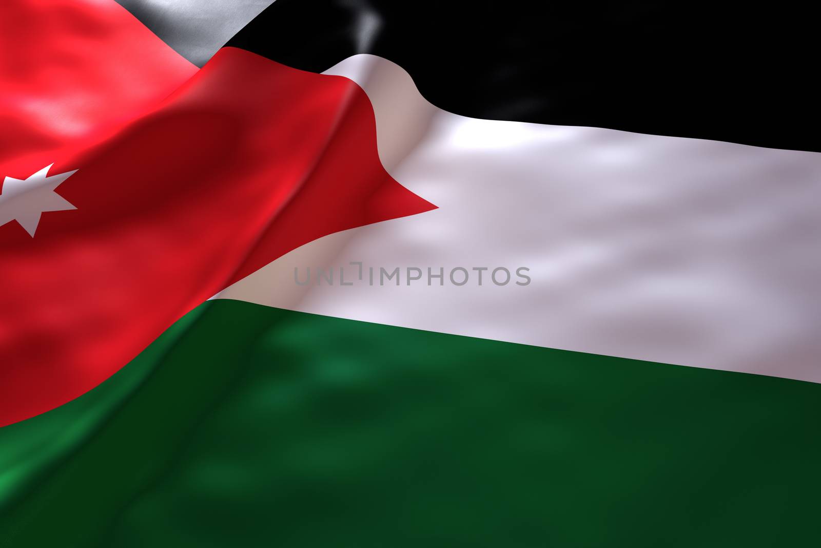 Jordan flag background by chingraph