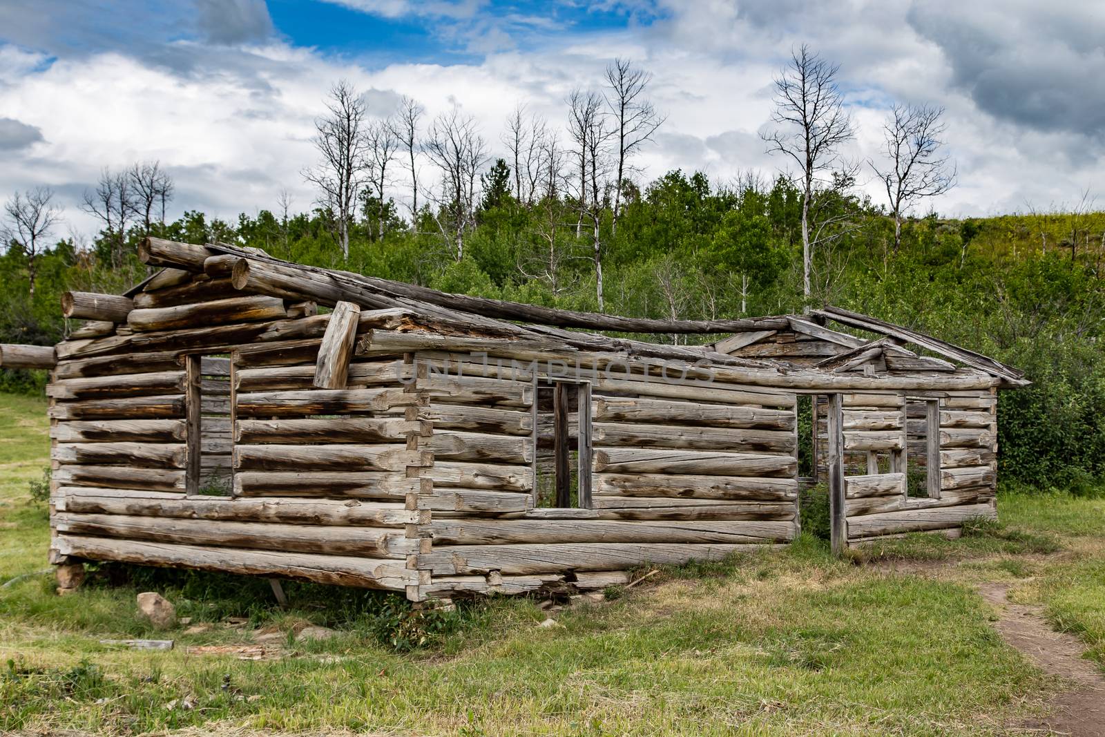 Abandoned Cabin in Wyoming. by teacherdad48@yahoo.com
