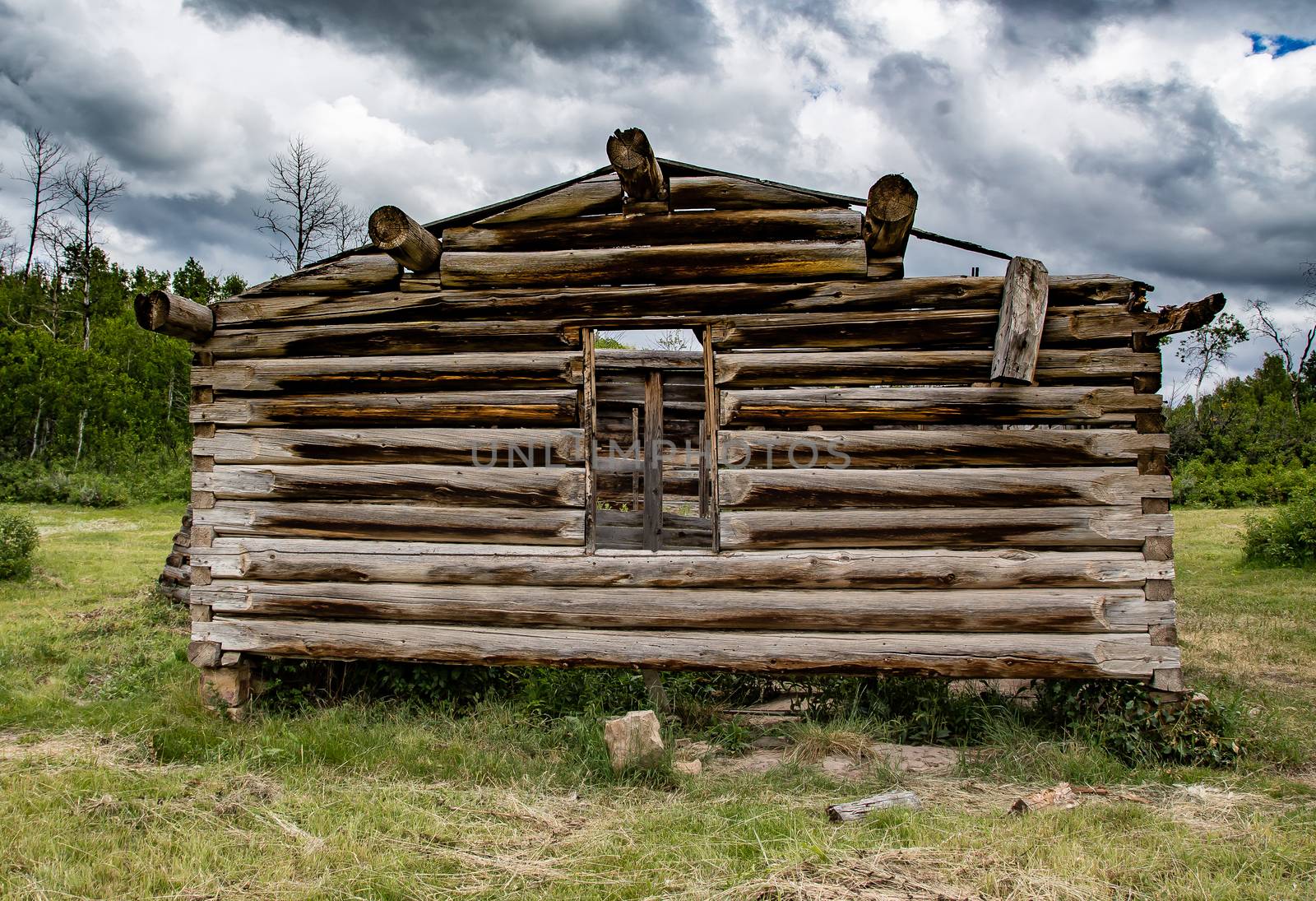 Old Wyoming Cabin by teacherdad48@yahoo.com