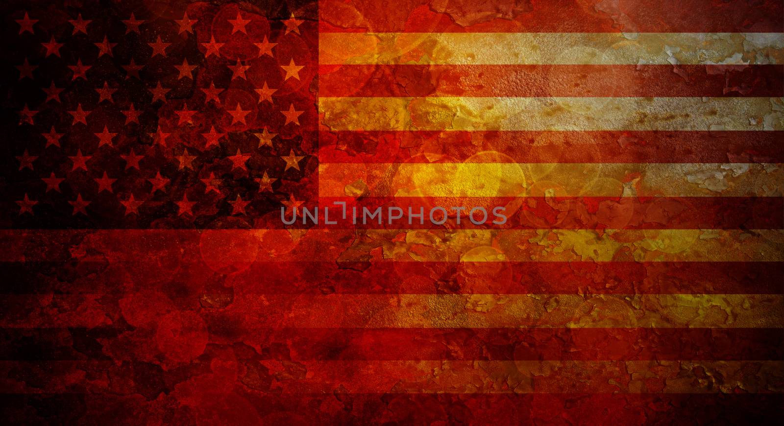 USA Flag Grunge Texture Background by jpldesigns