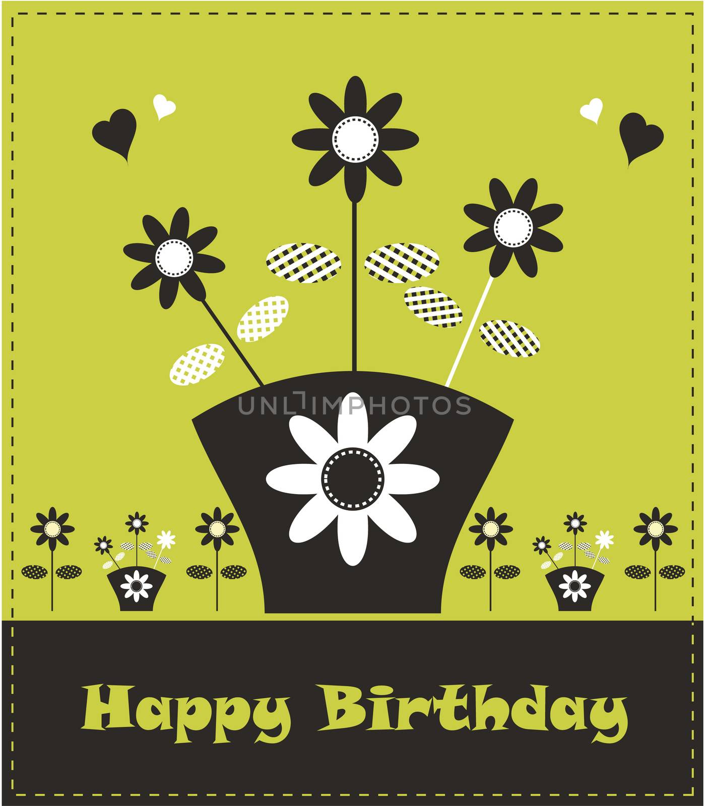 flower card design fake paper by IconsJewelry