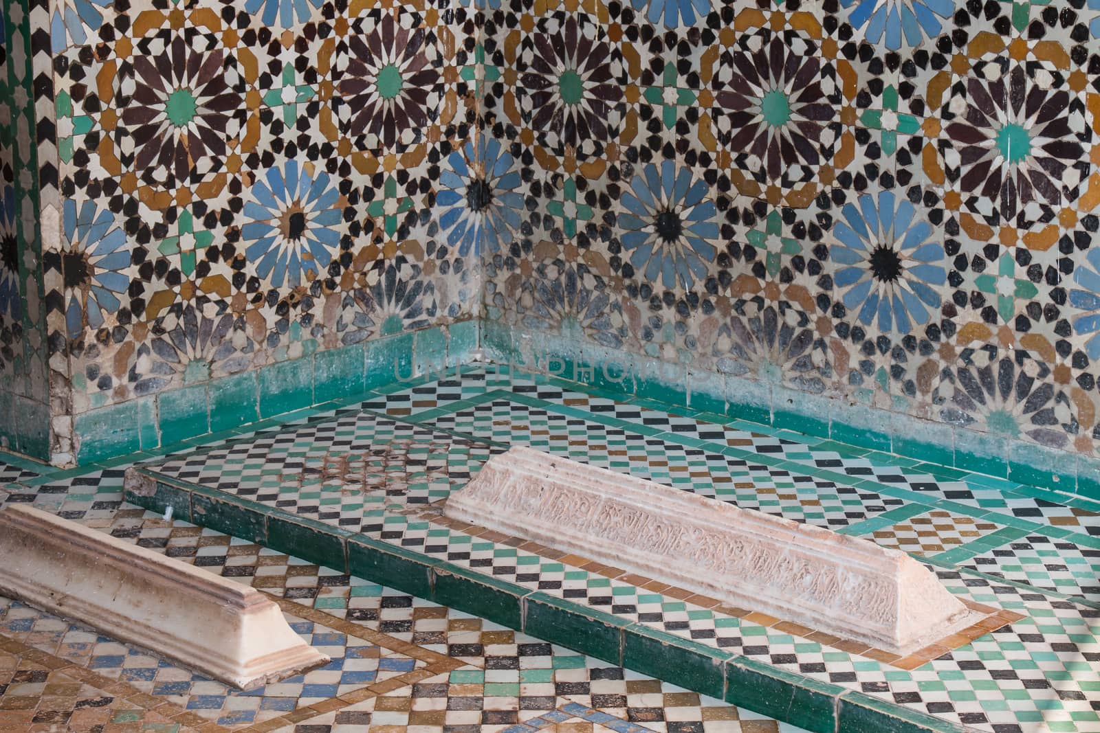 The tombs are, because of the beauty of their decoration, a major attraction for visitors of Marrakesh.