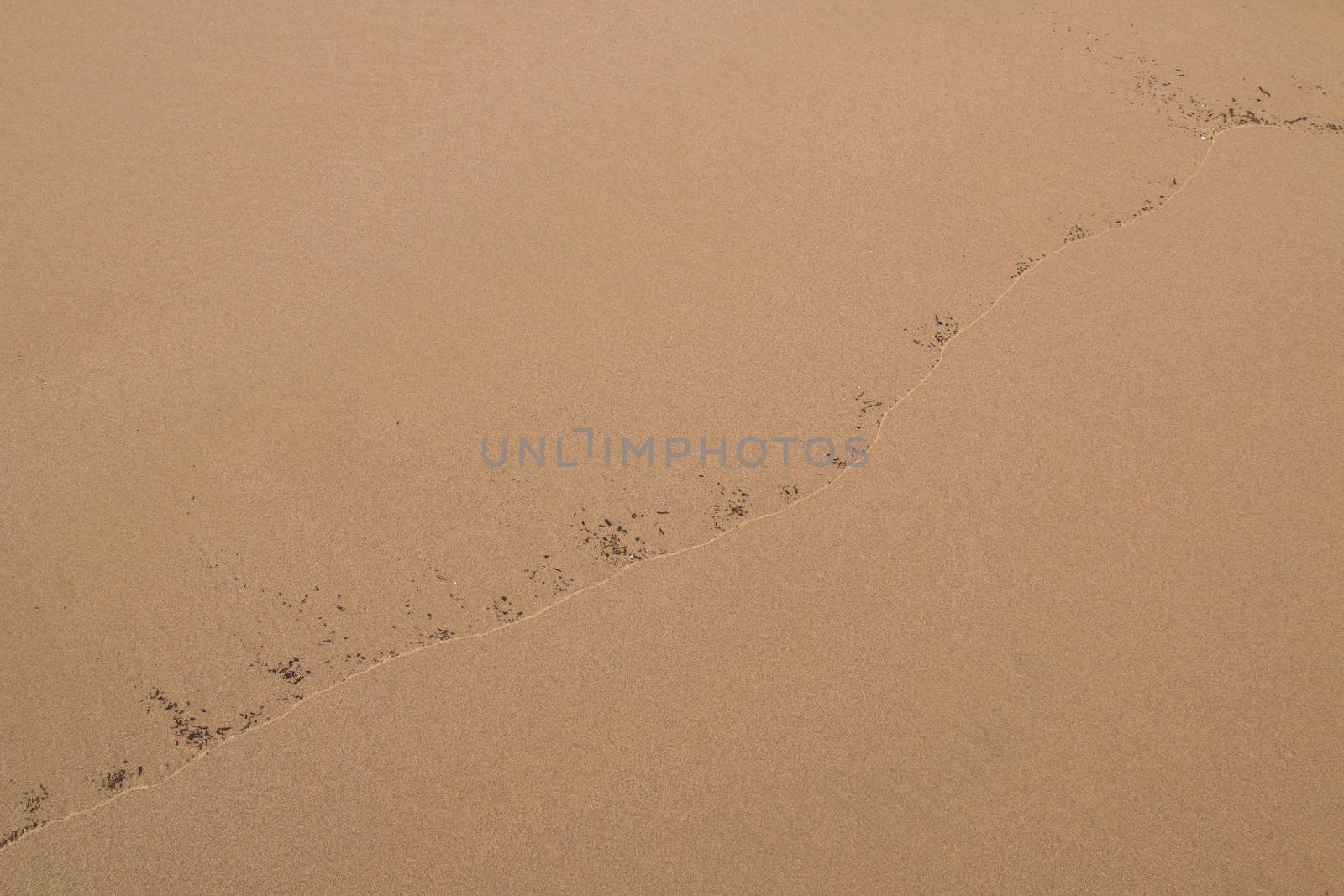 Design created by the nature. Sand creating various patterns. Atlantic ocean coast, Morocco.