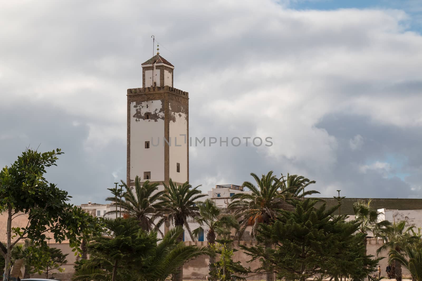 Minaret of a mosque, Morocco by YassminPhoto