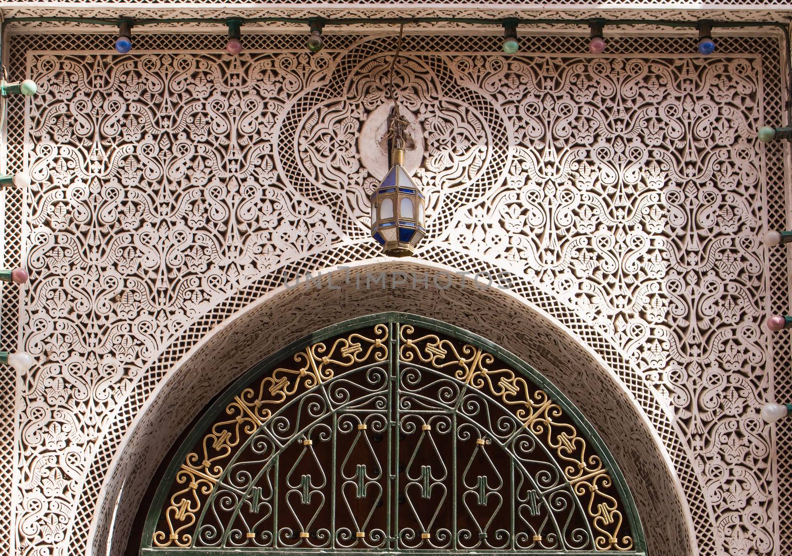 Details of a traditional gate, Morocco by YassminPhoto