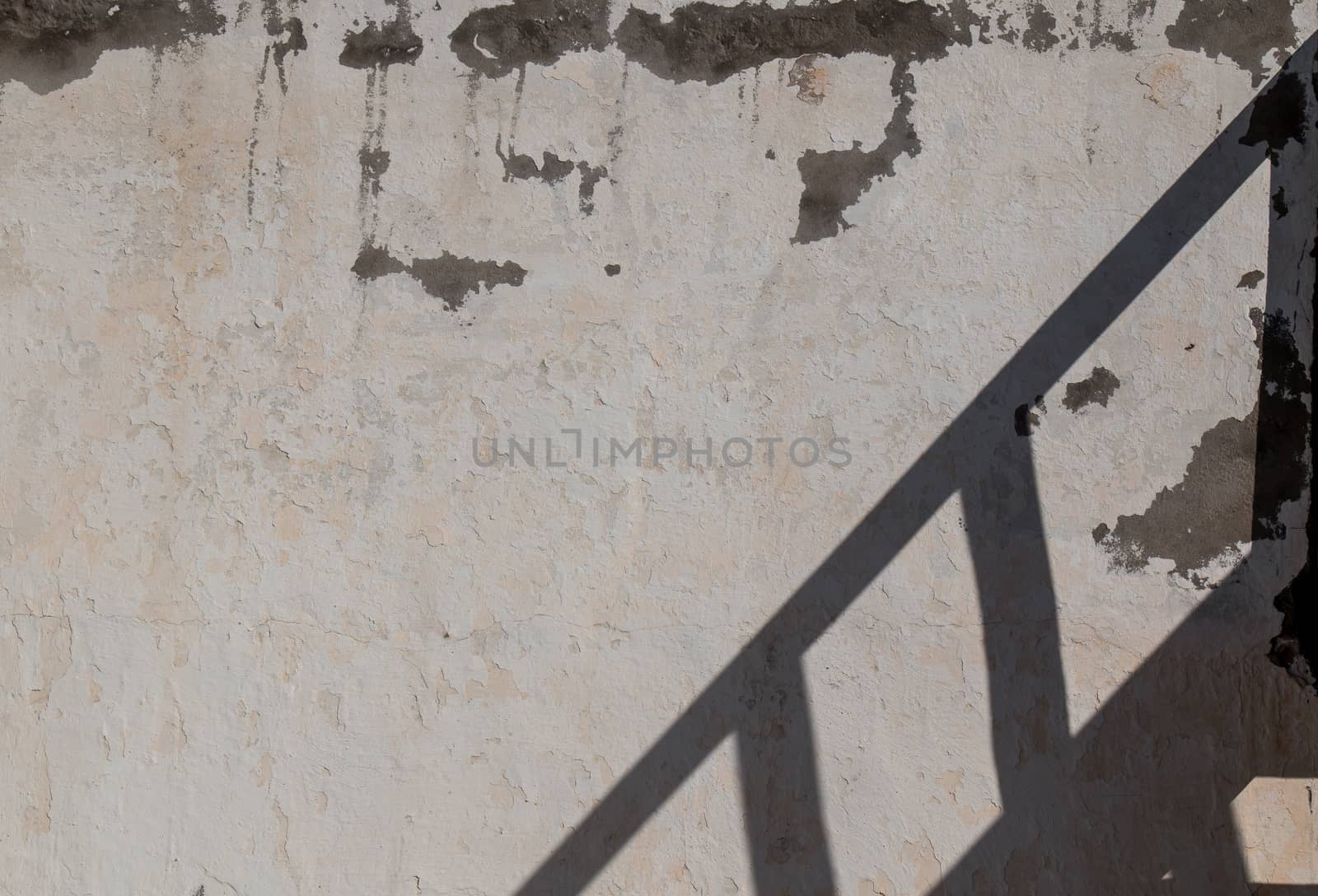 Old wall with a shadow by YassminPhoto