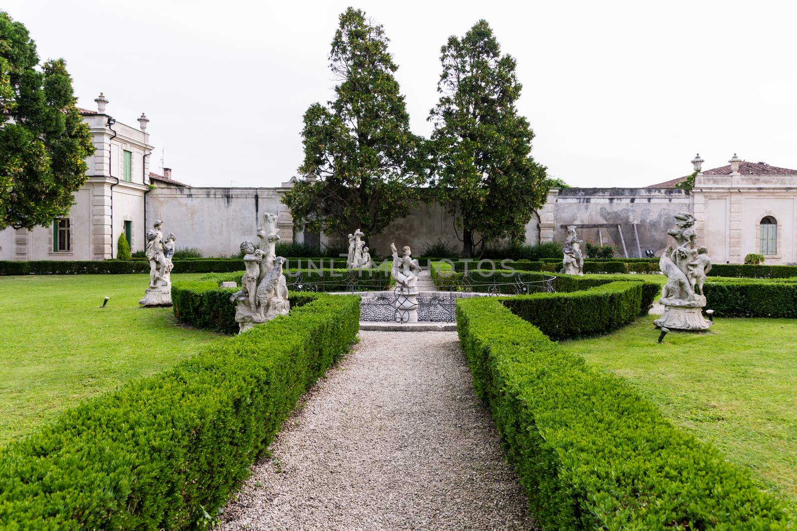 Montecchio Maggiore(Vicenza, Veneto, Italy) - Park of Villa Cordellina Lombardi, built in 18th century