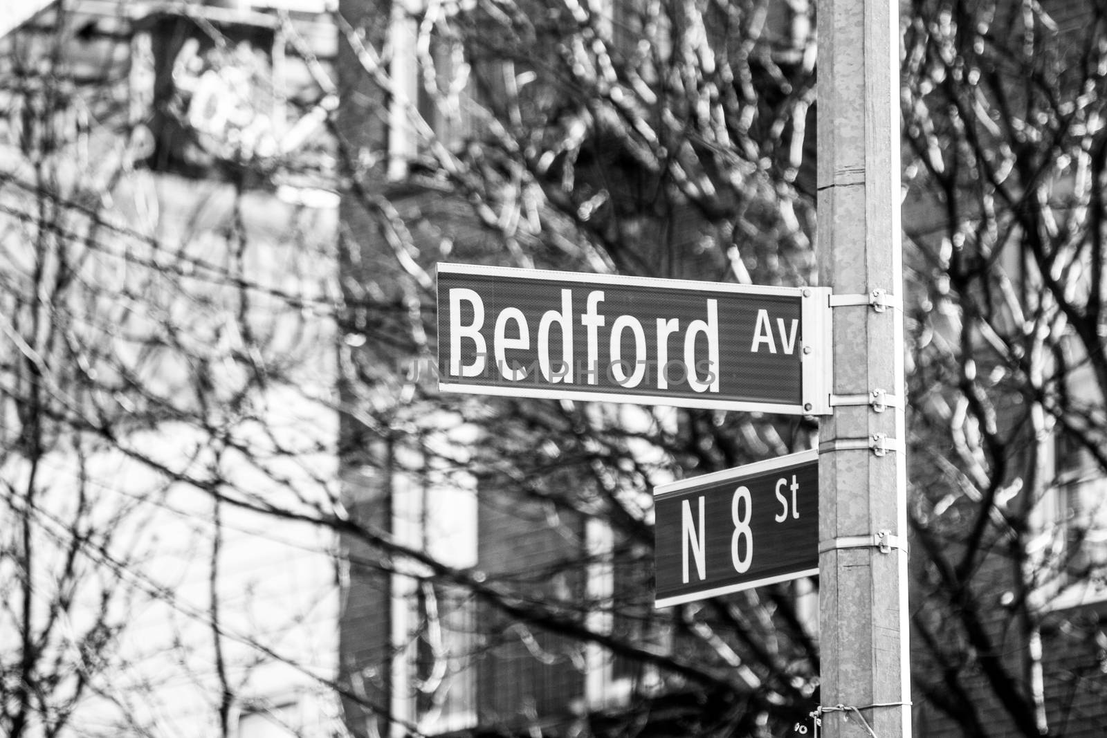 Street sign in Williamsburg (NYC)