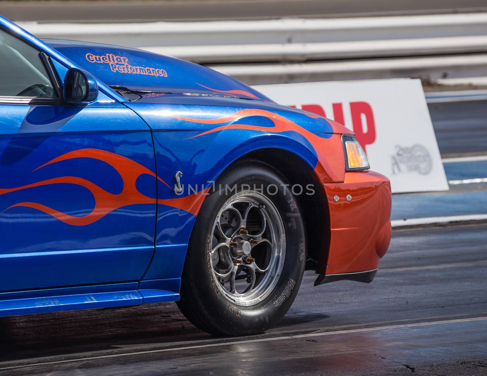 Mustang At the Drags by teacherdad48@yahoo.com