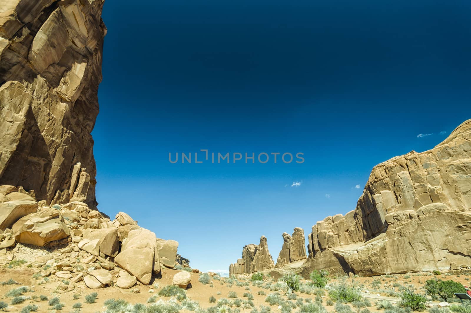 Landscape in Arches National Park, Utah, USA