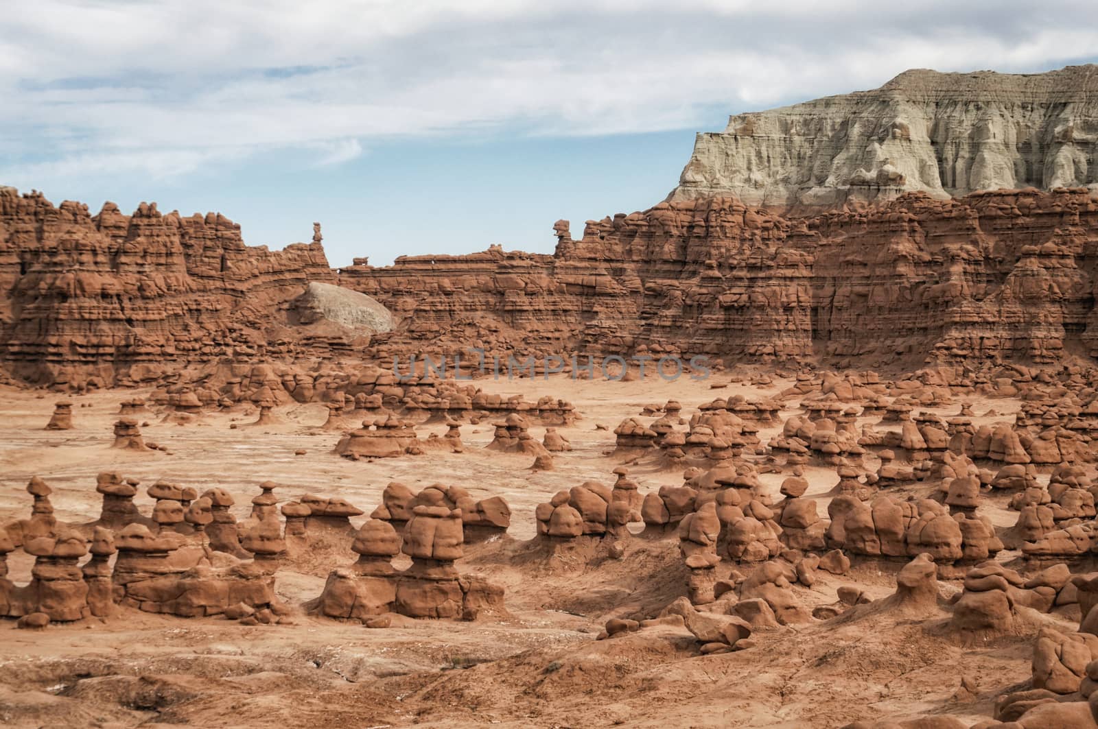 Landscape in Goblin Valley State Park , Utah, USA