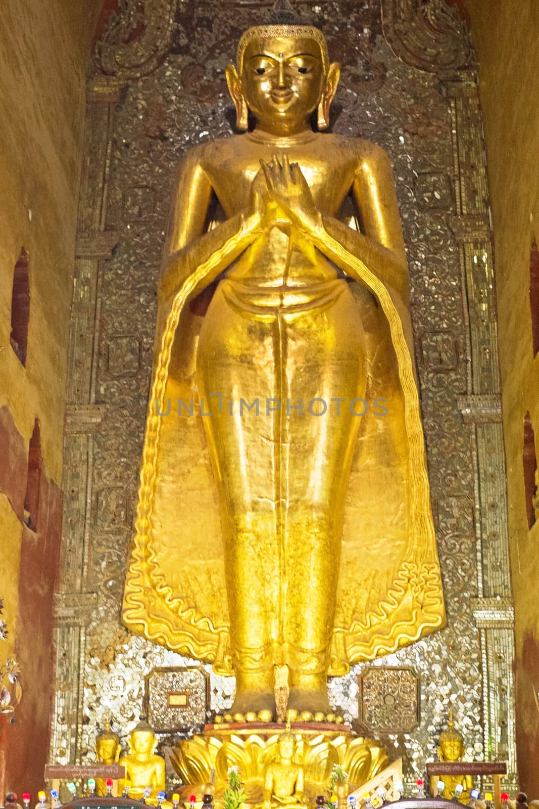 Buddha statue in Bago Myanmar by devy