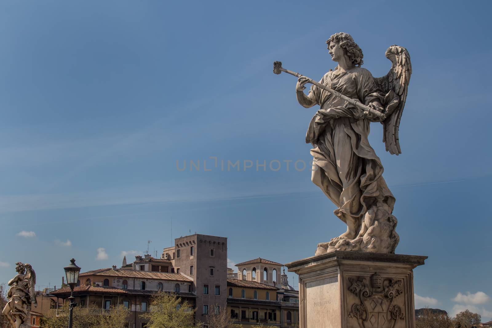 Statue of an Angel, Rome, Italy by YassminPhoto