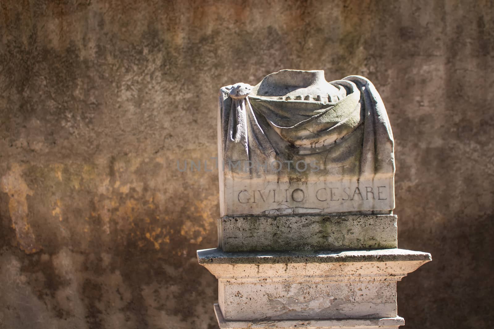 Statue of Giulio Cesare, Rome, Italy by YassminPhoto