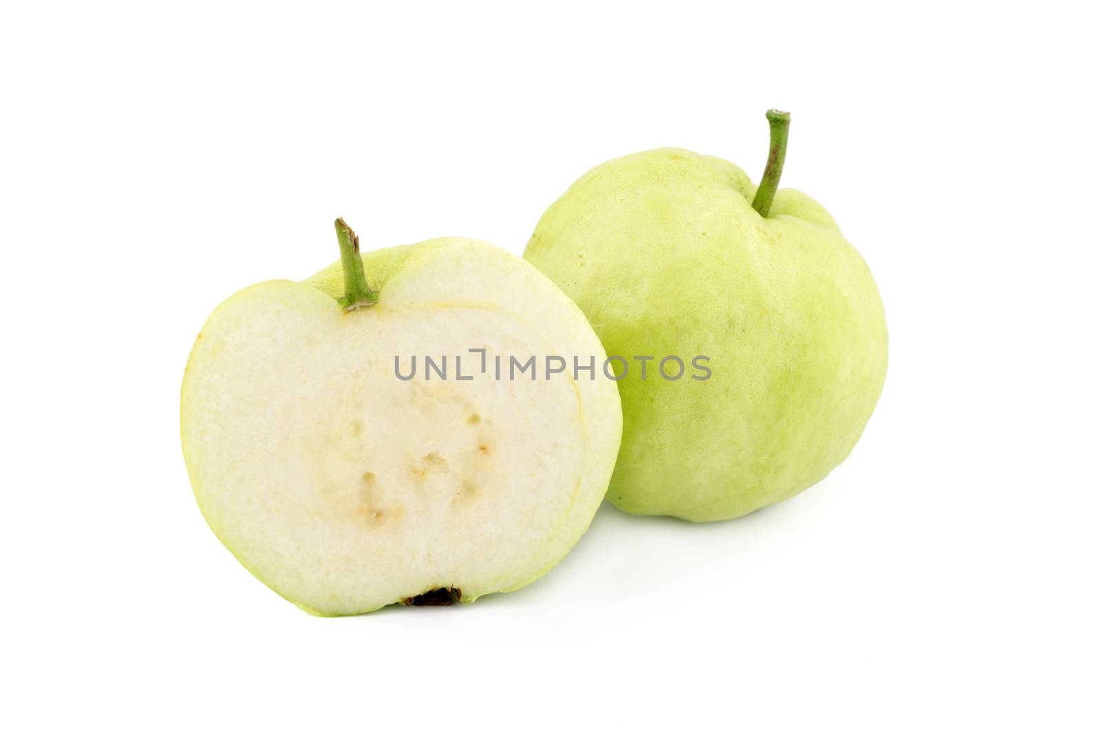 Guava isolate on white background