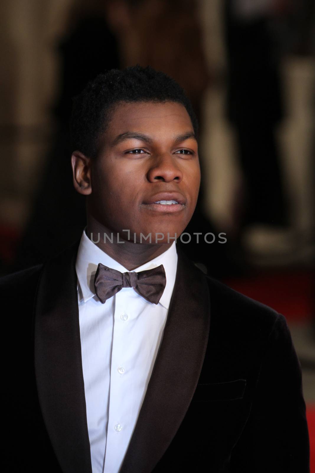 UK, London: Rising star John Boyega poses on the red Carpet at the EE British Academy Film Awards, BAFTA Awards, at the Royal Opera House in London, England, on 14 February 2016. 