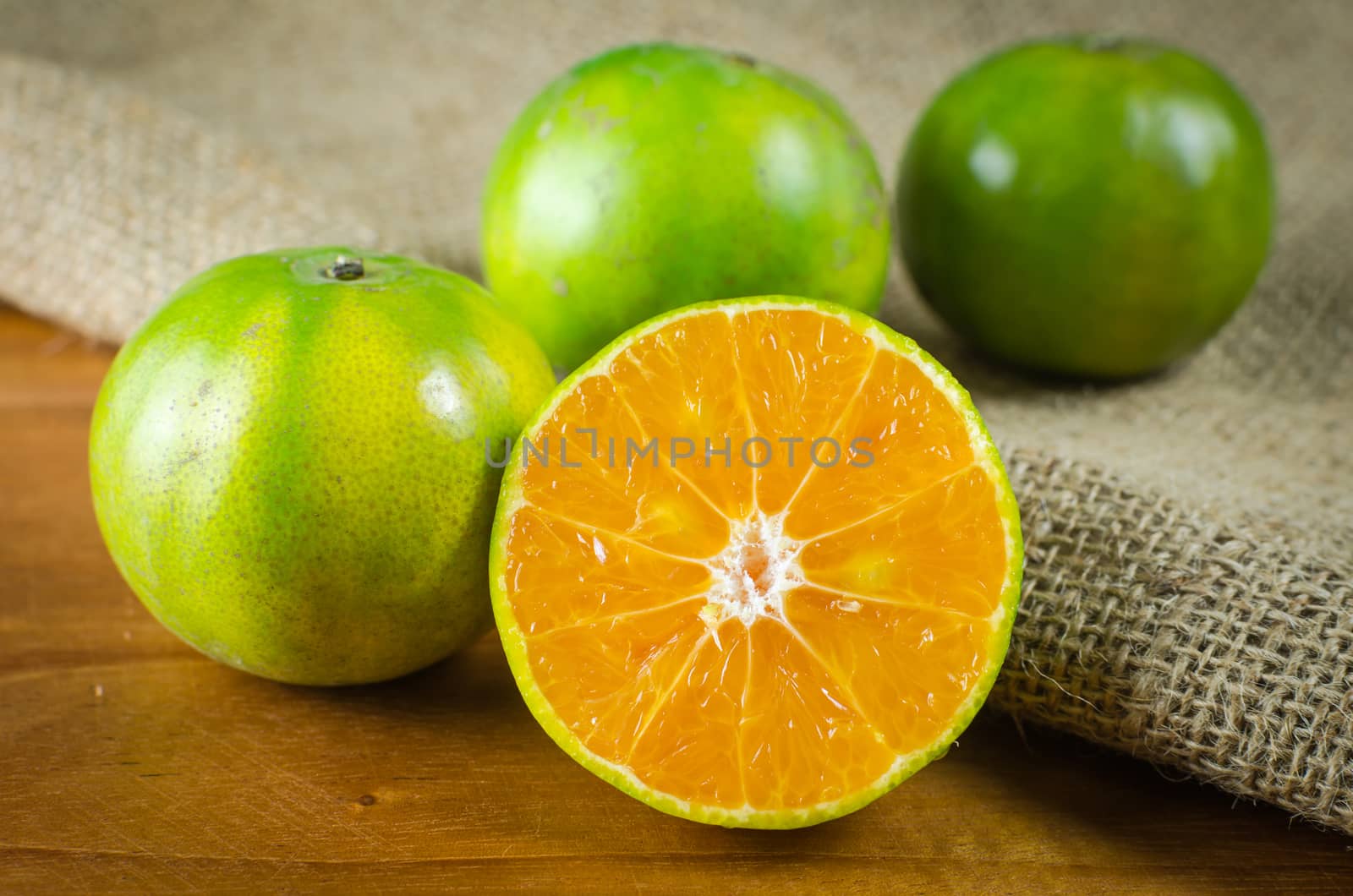 mandarin orange,Tangerines, sweet green thai orange ripe fruit for a healthy feed