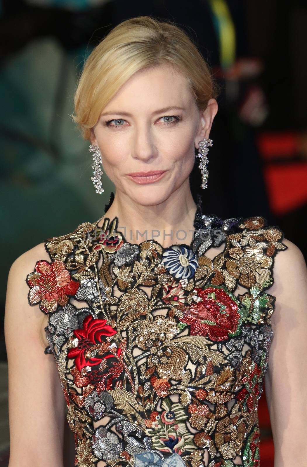 UK, London: Australian actress Cate Blanchett poses on the red Carpet at the EE British Academy Film Awards, BAFTA Awards, at the Royal Opera House in London, England, on 14 February 2016.