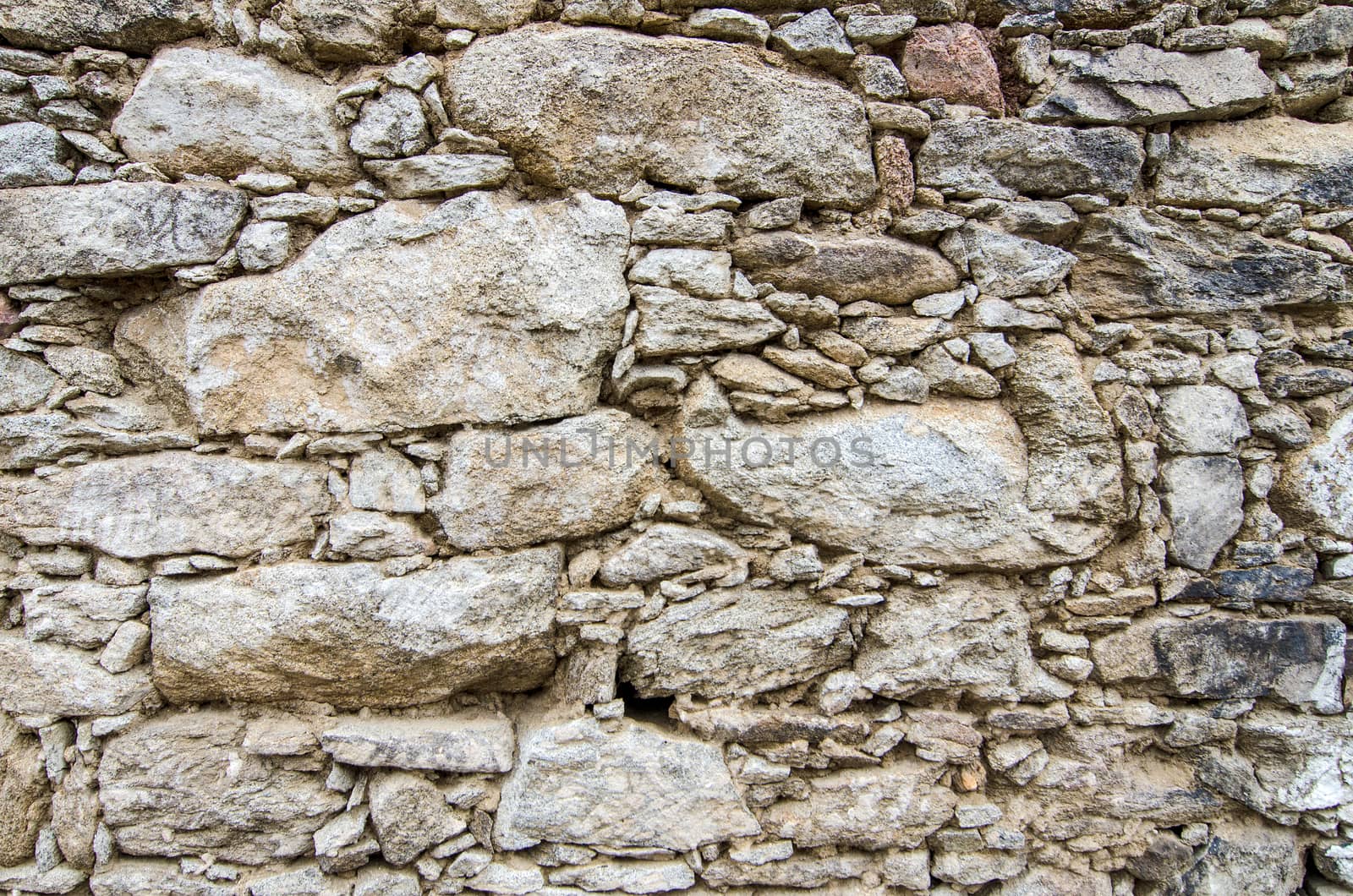 Old stone wall for architecture and background