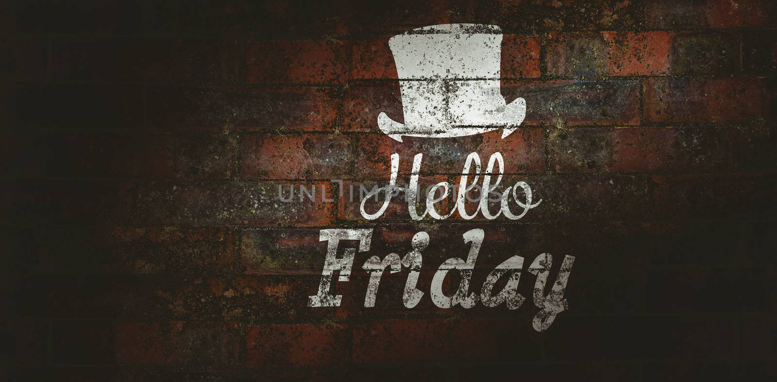 Composite image of hello friday word by Wavebreakmedia