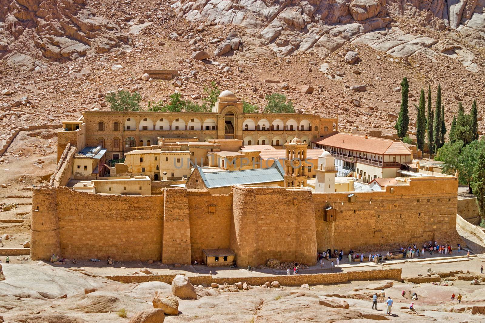 Monastery of Saint Catherine, Sinai, Egypt. by vkstudio
