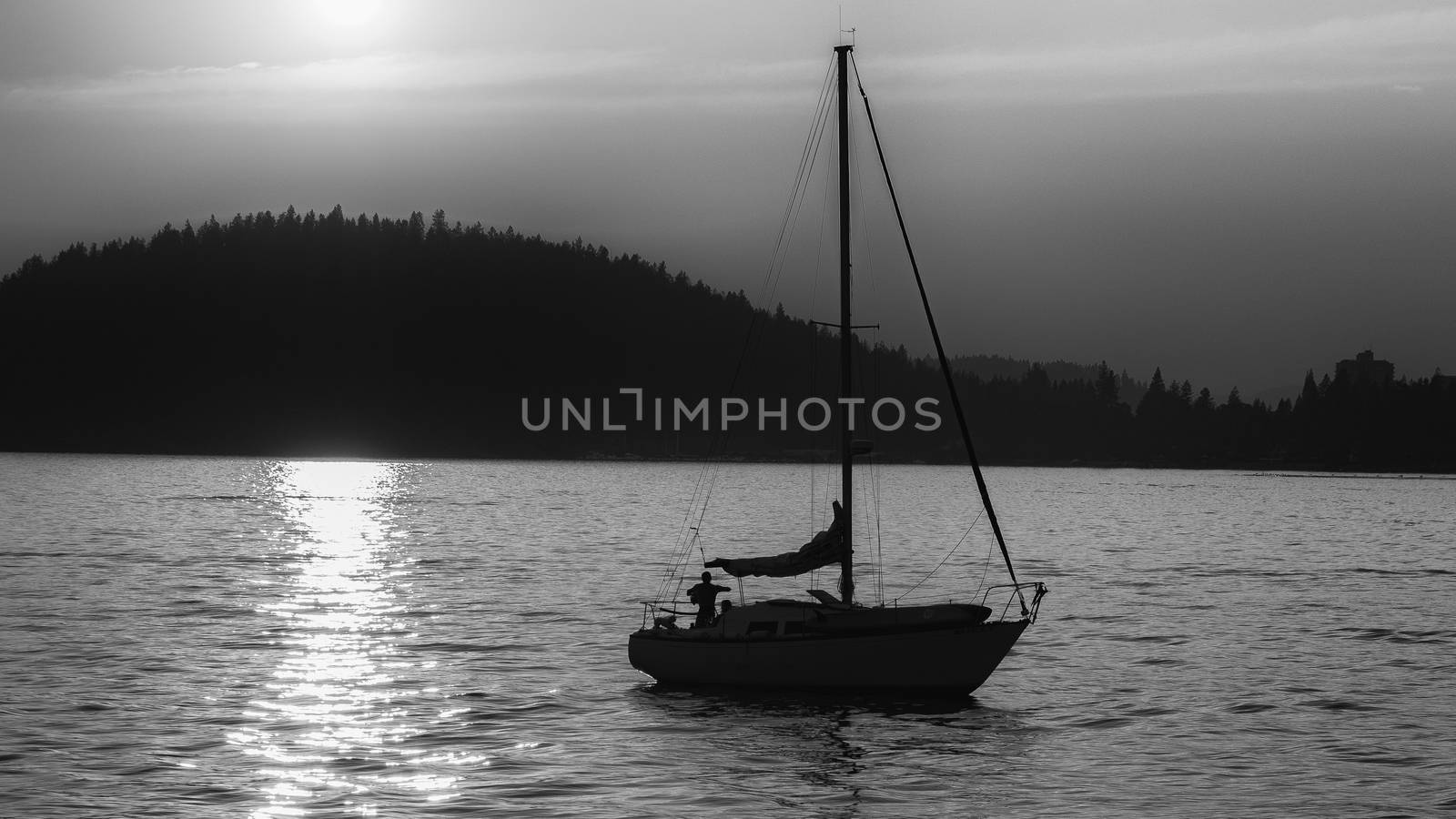 Sailing at Sunset in Idaho by teacherdad48@yahoo.com