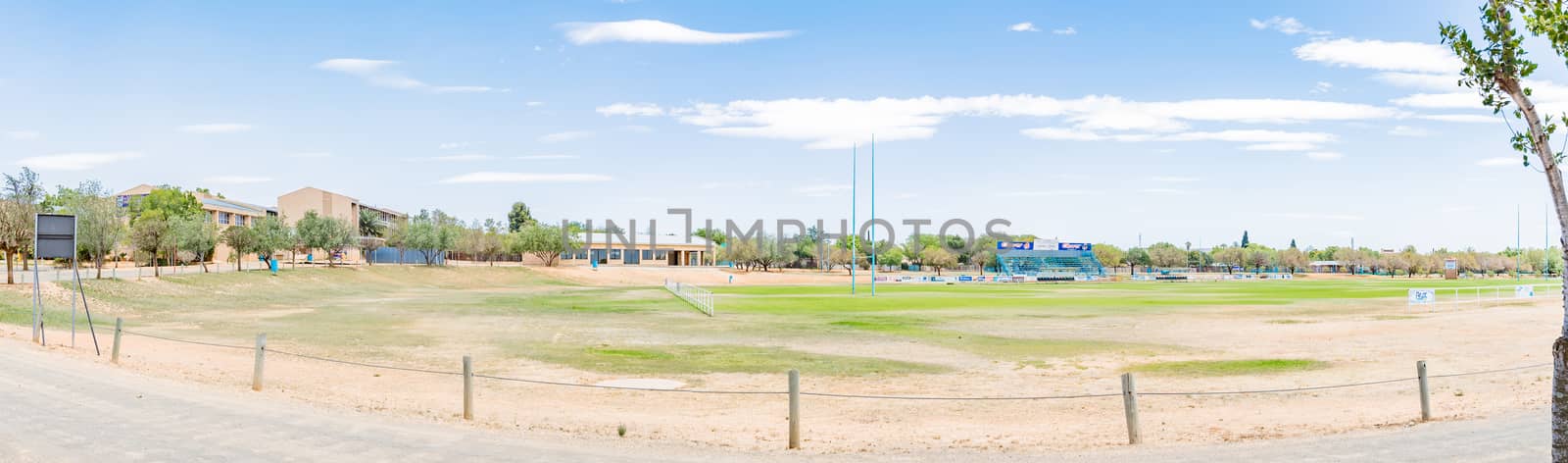 BLOEMFONTEIN, SOUTH AFRICA, DECEMBER 16, 2015: The Fichardtpark Secondary School in Bloemfontein, the capital city of the Free State Province