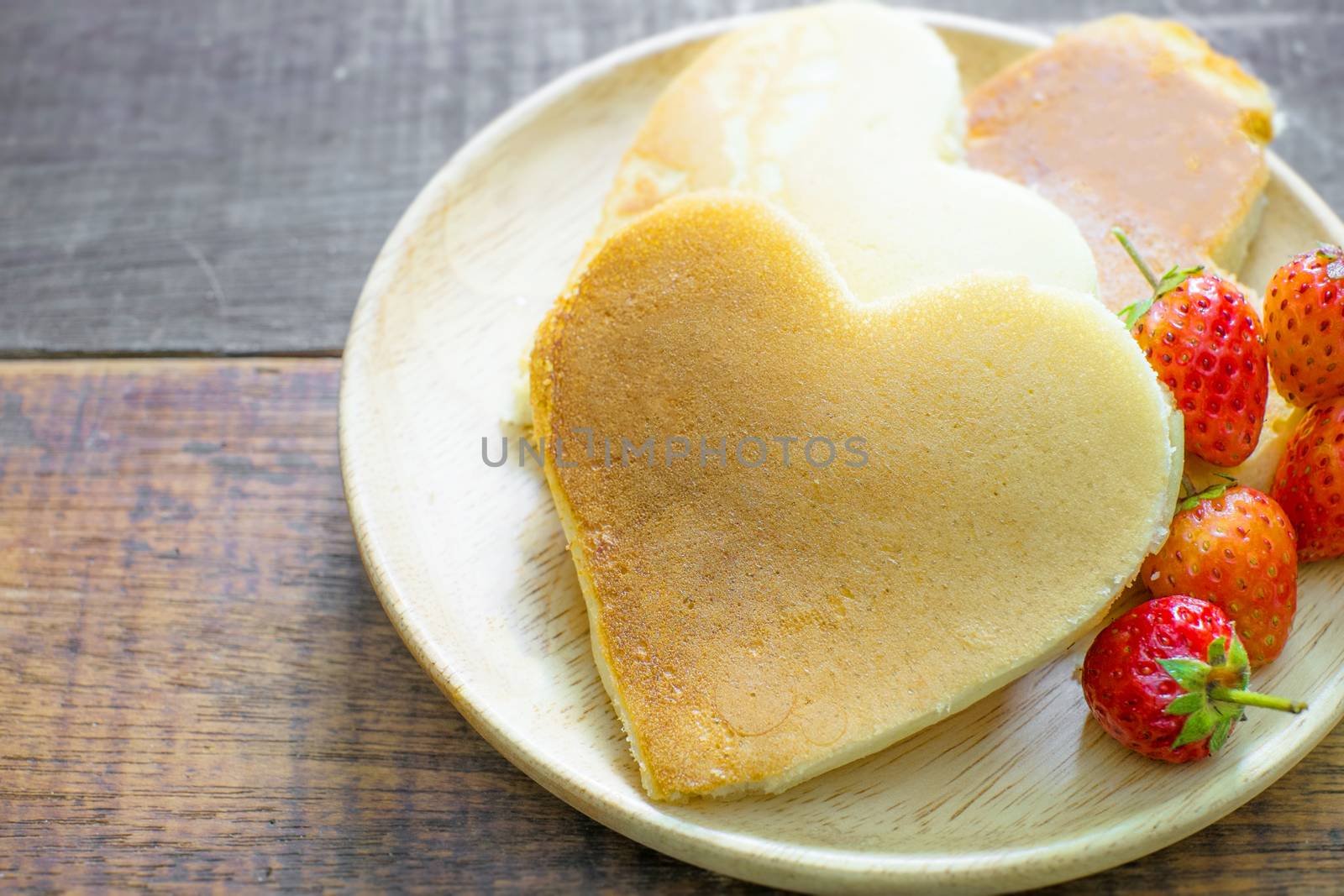 heart pancake